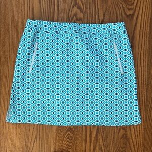 Blue Patterned Women's Skirt!